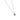 Athena small gold oval necklace with Chrysocolla